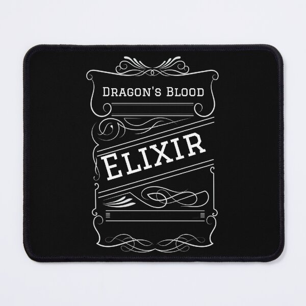 Item preview, Dragon's blood elixir label designed and sold by dannyjar.