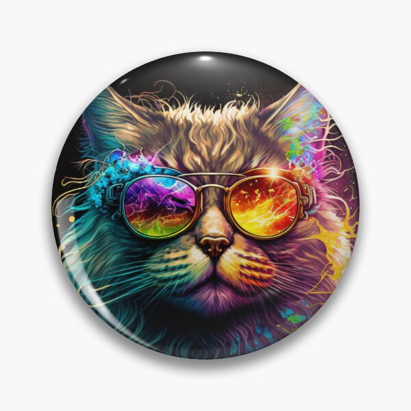 Item preview, Psychedelic Cool Cat designed and sold by Dannypryce.