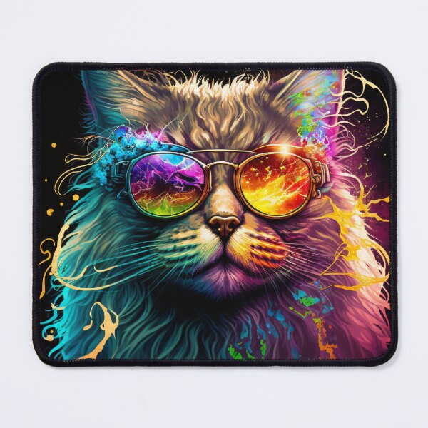 Item preview, Psychedelic Cool Cat designed and sold by Dannypryce.