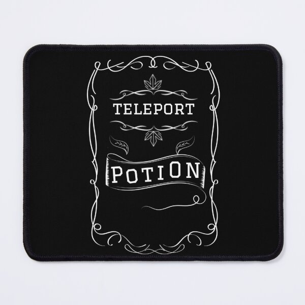 Item preview, Teleport potion vintage label designed and sold by dannyjar.