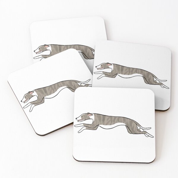 Item preview, Whippet dog cute illustration  designed and sold by Yarafantasyart.