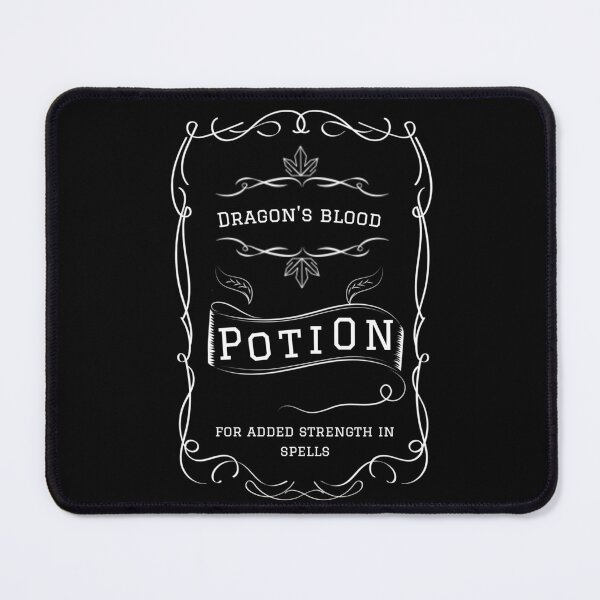 Item preview, Dragon's blood potion vintage label designed and sold by dannyjar.