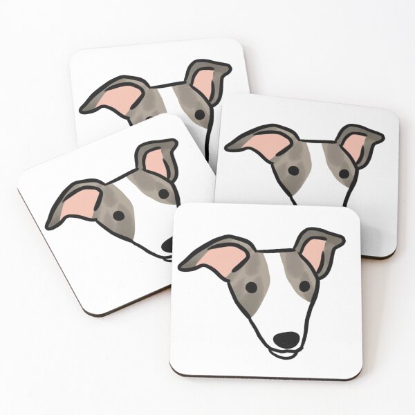 Item preview, Whippet dog cute illustration  designed and sold by Yarafantasyart.