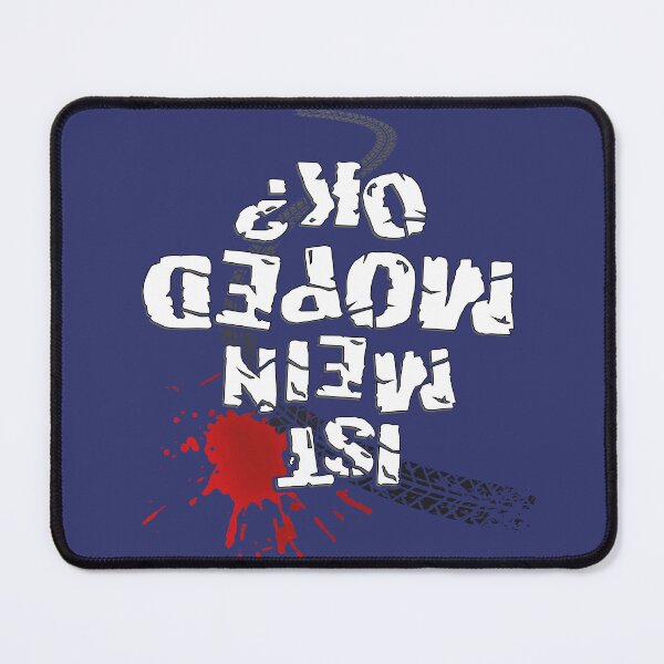 Item preview, Is my moped ok? (white text) designed and sold by VEB Ostladen.