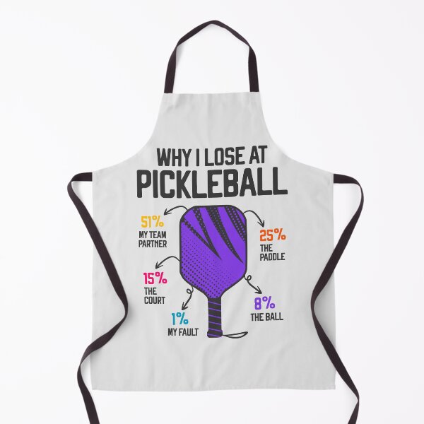Item preview, Why I Lose at Pickleball Funny pun for pickleballers Pickleball Humor designed and sold by grinta2021.