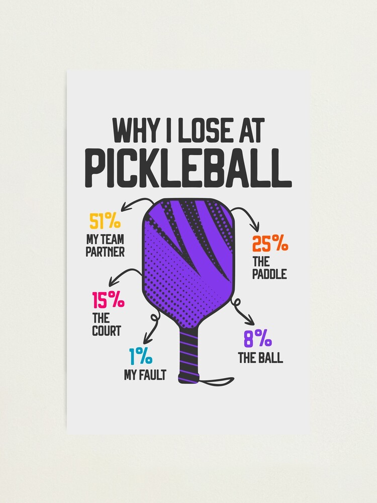 Pickleball lover promo pens with funny quote