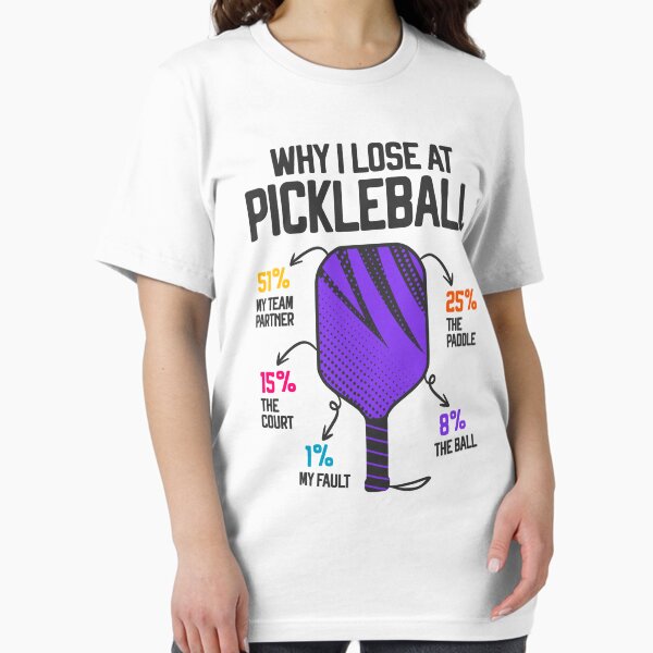 Item preview, Why I Lose at Pickleball Funny pun for pickleballers Pickleball Humor designed and sold by grinta2021.
