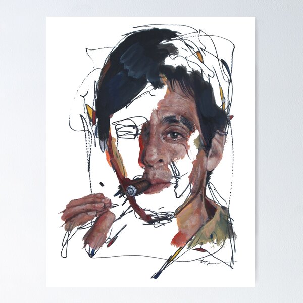 Item preview, say goodnight to the bad guy | movie star | celebrity portrait | iconic | Tony designed and sold by Tyler Tilley.