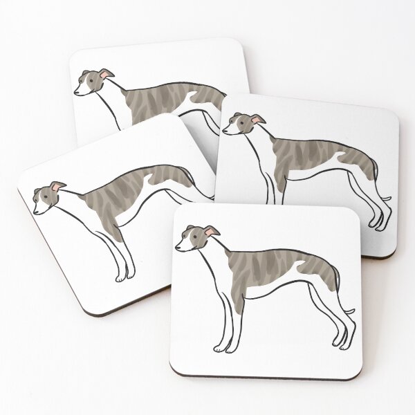 Item preview, Whippet dog cute illustration  designed and sold by Yarafantasyart.