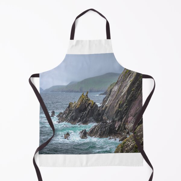 Item preview, The waves crashing into the cliffs, this is the Dingle Peninsula on Ireland’s Wild Atlantic Way, southwest Atlantic coast. designed and sold by AlbertMi.