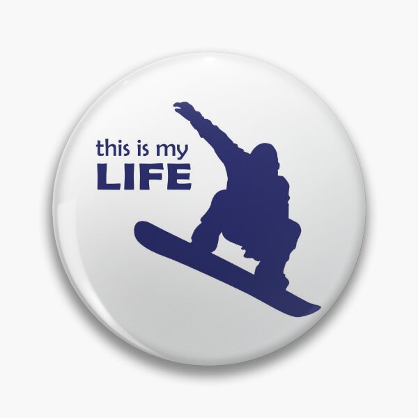 Item preview, This Is My Life (Snowboarding) designed and sold by Esskay Designs.