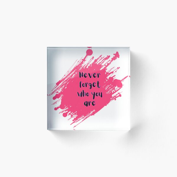 Item preview, never forget who you are stickers designed and sold by MOMO155.