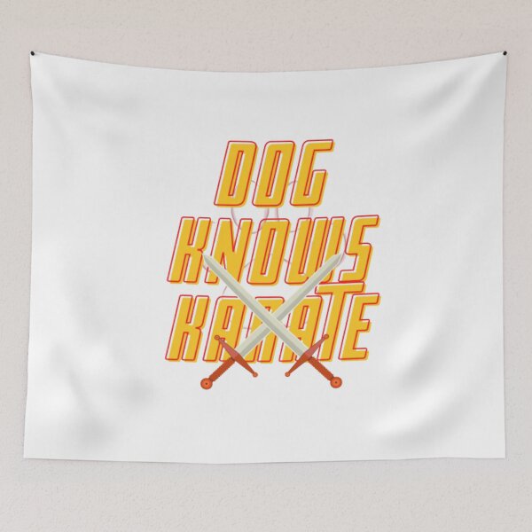 Item preview, Dog knows karate designed and sold by R&C.