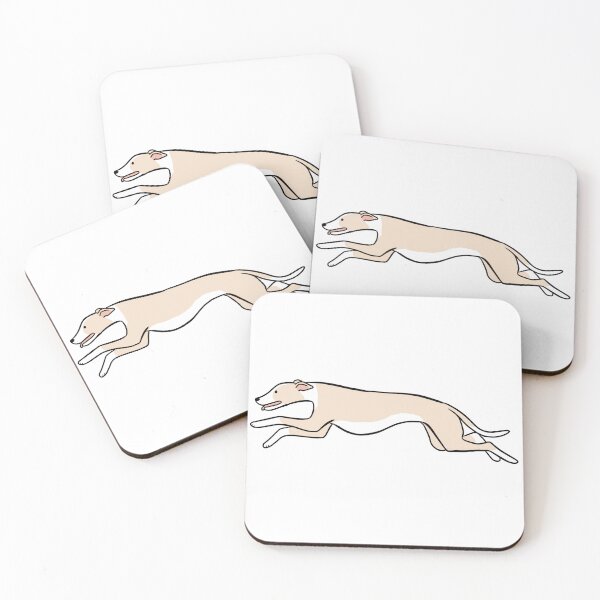 Item preview, Whippet dog cute illustration  designed and sold by Yarafantasyart.