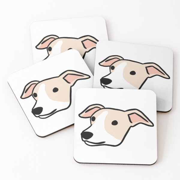 Item preview, Whippet dog cute illustration  designed and sold by Yarafantasyart.