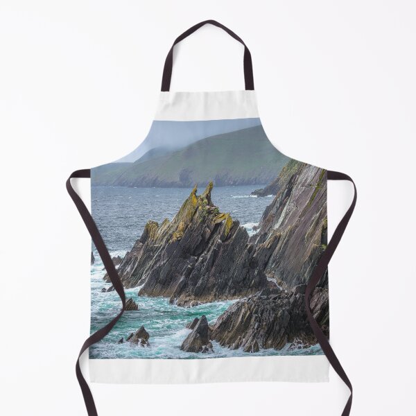 Item preview, The waves crashing into the cliffs, this is the Dingle Peninsula on Ireland’s Wild Atlantic Way, southwest Atlantic coast. designed and sold by AlbertMi.