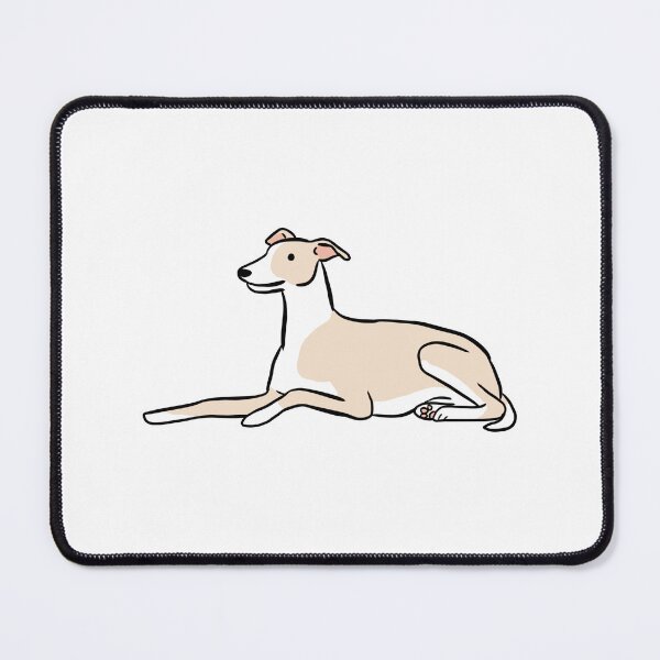 Item preview, Whippet dog cute illustration designed and sold by Yarafantasyart.