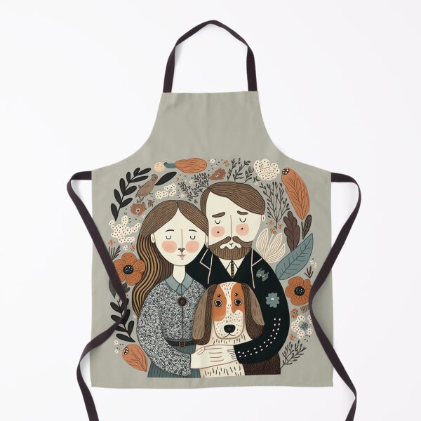 Item preview, Family with dog designed and sold by WintBloom.