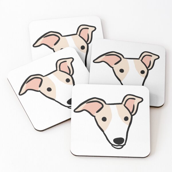Item preview, Whippet dog cute illustration  designed and sold by Yarafantasyart.