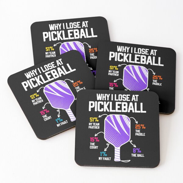 Item preview, Why I Lose at Pickleball Funny pun for pickleballers Pickleball Humor designed and sold by grinta2021.
