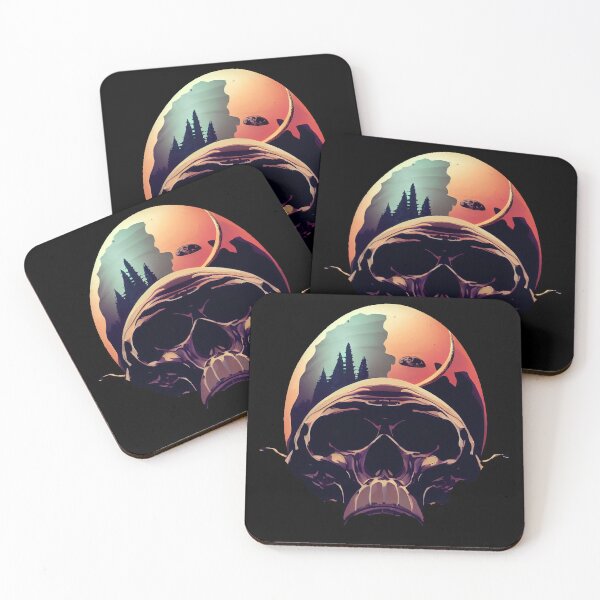 Item preview, Double Exposure Ape Skull  designed and sold by ArtAT.