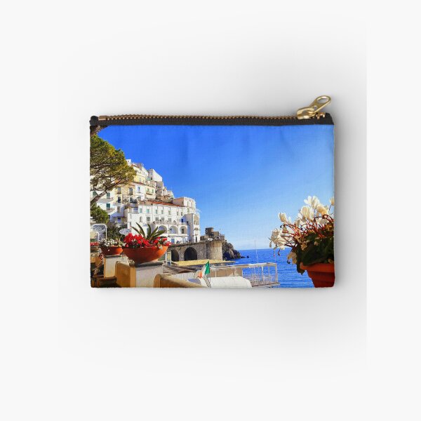 Item preview, Seafront Promenade Italy Amalfi Coast  designed and sold by Tamas Das.