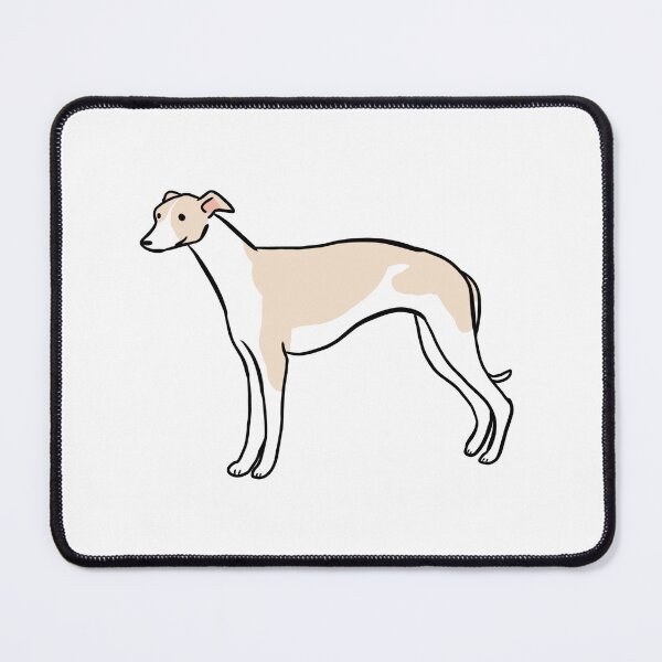 Item preview, Whippet dog cute illustration designed and sold by Yarafantasyart.
