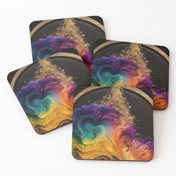 Item preview, Colorful liquid smoke rising designed and sold by RK - Shop.