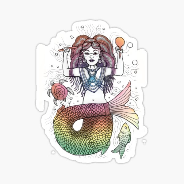 oceanid Sticker
