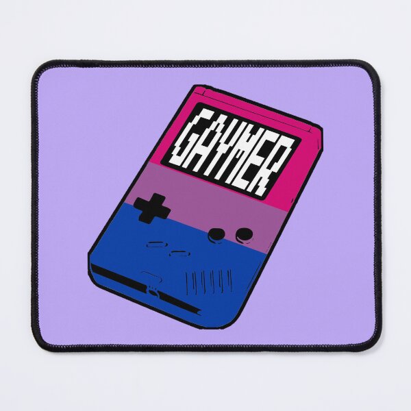 Item preview, Gaymer Bisexual Pride Flag Retro Console designed and sold by everything4eva.