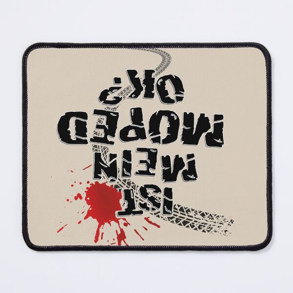 Item preview, Is my moped ok? (black text) designed and sold by VEB Ostladen.
