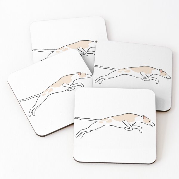 Item preview, Whippet dog cute illustration  designed and sold by Yarafantasyart.