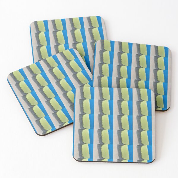 Item preview, Four Different Unusual Unique Coloured Shapes Design designed and sold by PodmenikArt.