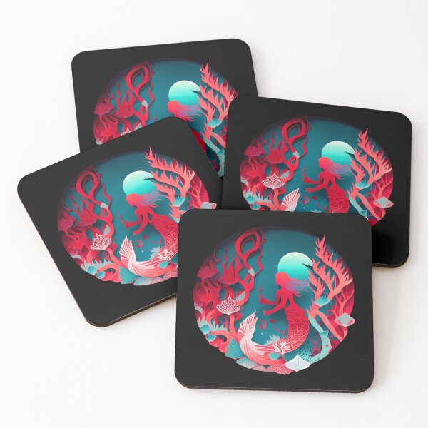 Item preview, Mermaid - The Cut-Out Collection designed and sold by FiveIntentions.