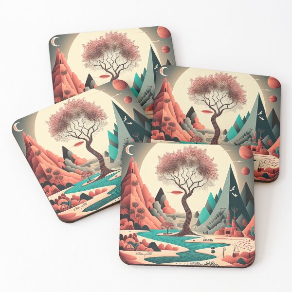 Item preview, Surreal environment on a red planet designed and sold by RK - Shop.