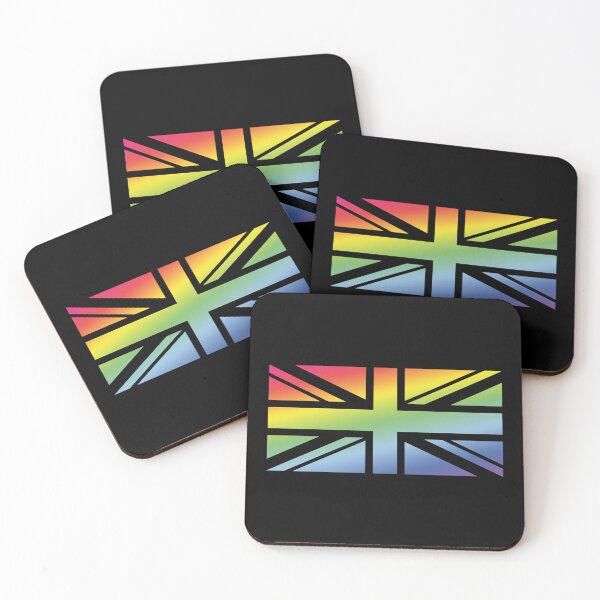 Item preview, Union Jack / Rainbow Flag (Great Britain / United Kingdom) designed and sold by MrFaulbaum.