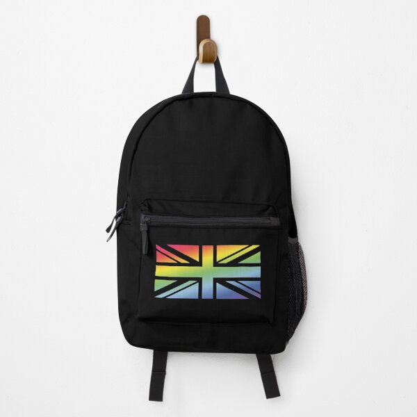 Item preview, Union Jack / Rainbow Flag (Great Britain / United Kingdom) designed and sold by MrFaulbaum.
