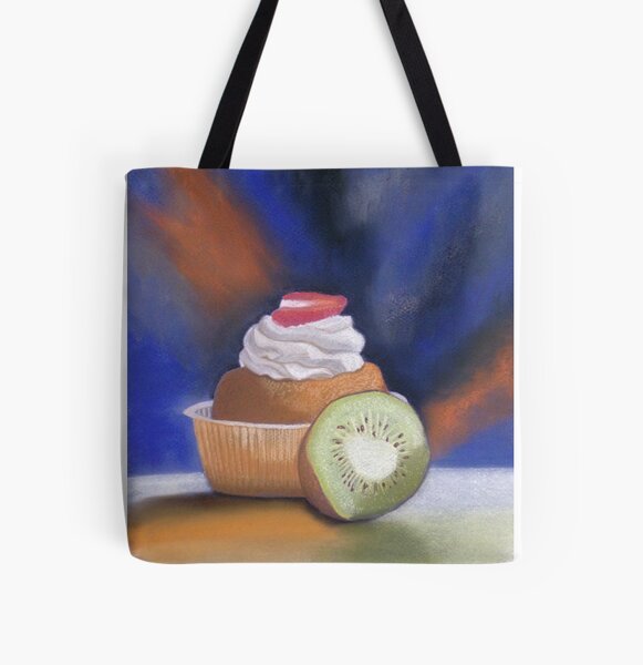Still life, rum baba All Over Print Tote Bag