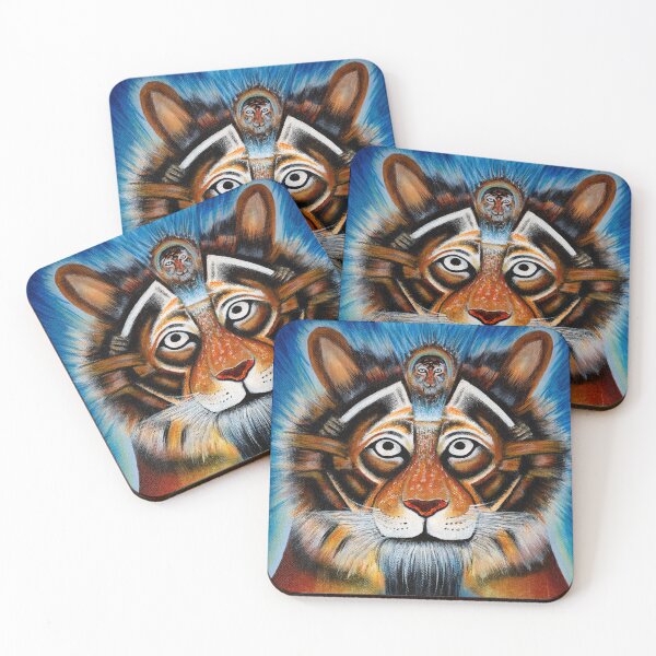 Item preview, Tiger rides the Galaxy Road designed and sold by WilfyJon.