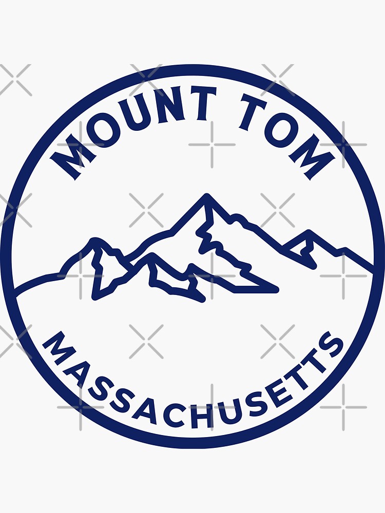 "Mount Tom Massachusetts" Sticker for Sale by designArt95 Redbubble
