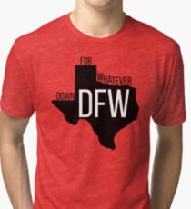 DFW, TX Tri-blend T-Shirt
