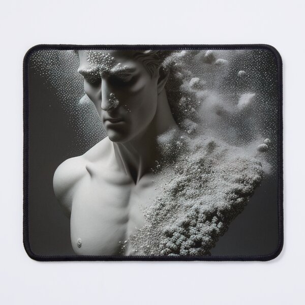 Item preview, Statue dissolving into pointillism dust designed and sold by RK - Shop.