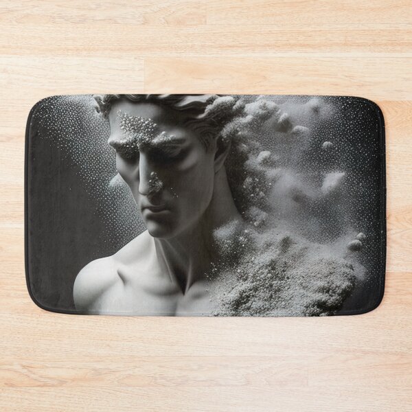 Item preview, Statue dissolving into pointillism dust designed and sold by RK - Shop.