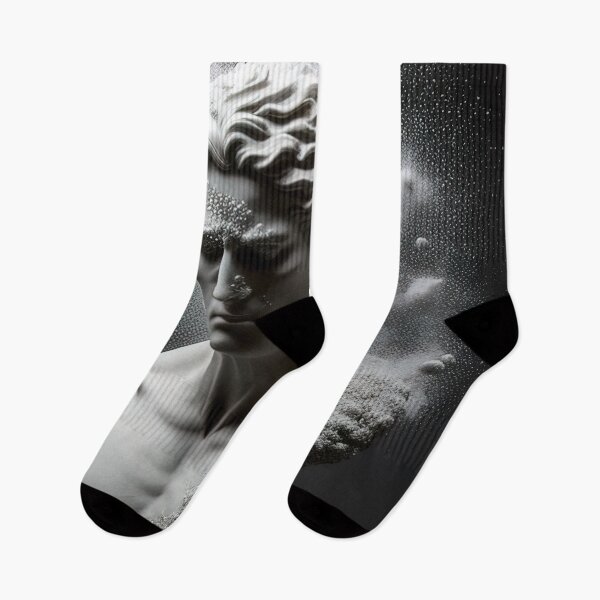 Item preview, Statue dissolving into pointillism dust designed and sold by RK - Shop.