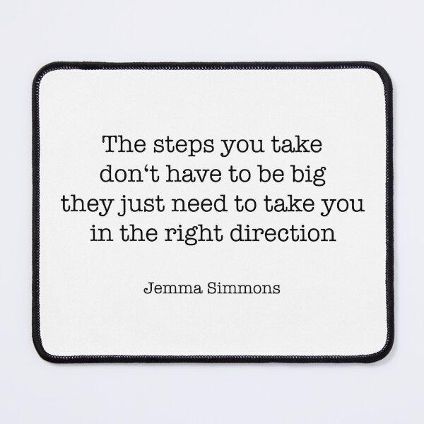 Item preview, Jemma Simmons Quote designed and sold by CamoQuotes.