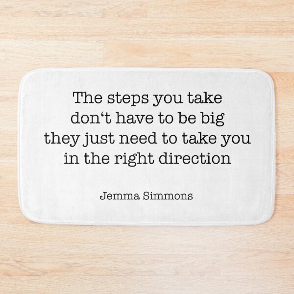 Item preview, Jemma Simmons Quote designed and sold by CamoQuotes.