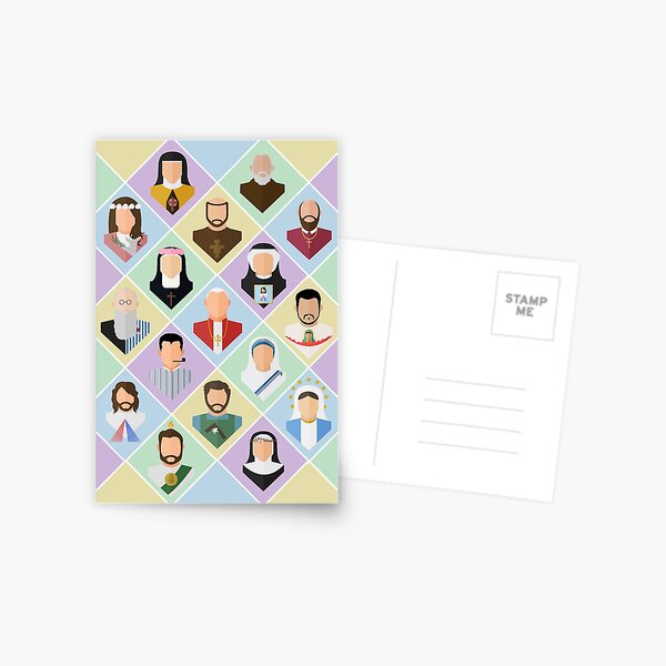 All Saints Collection 2017 Postcard