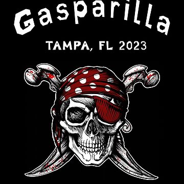 Tampa Gasparilla Shirt Bleached Shirt Gasparilla Shirt 