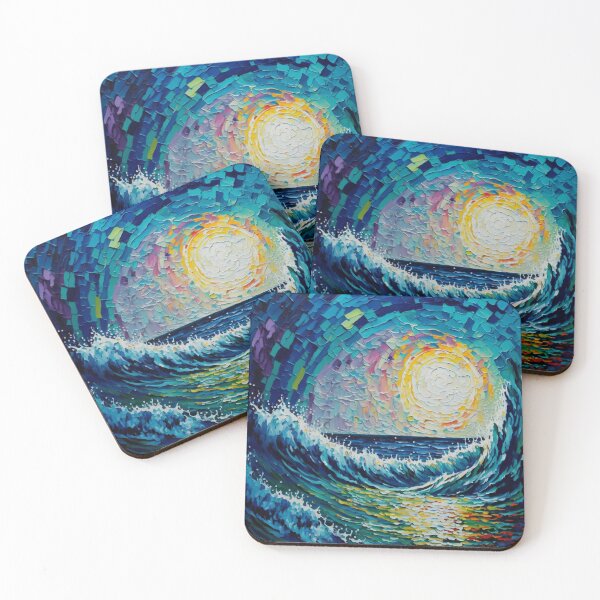 Item preview, Modern Ocean Abstract designed and sold by kamionari.