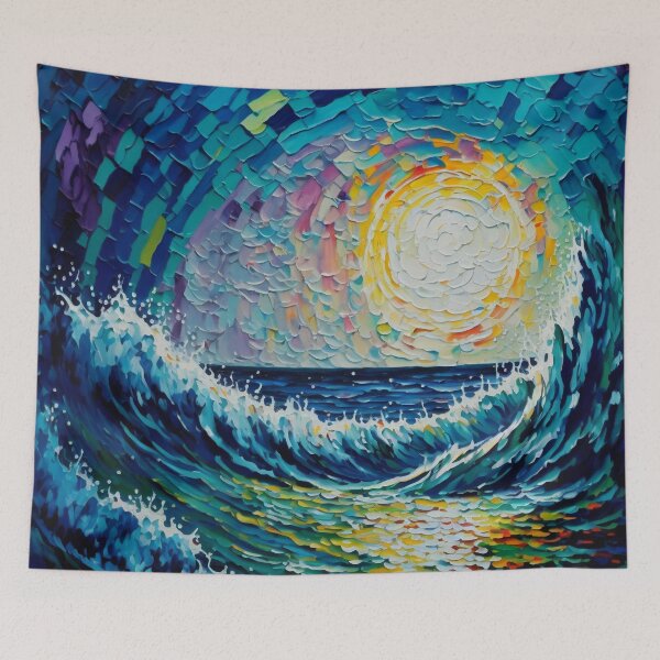 Item preview, Modern Ocean Abstract designed and sold by kamionari.